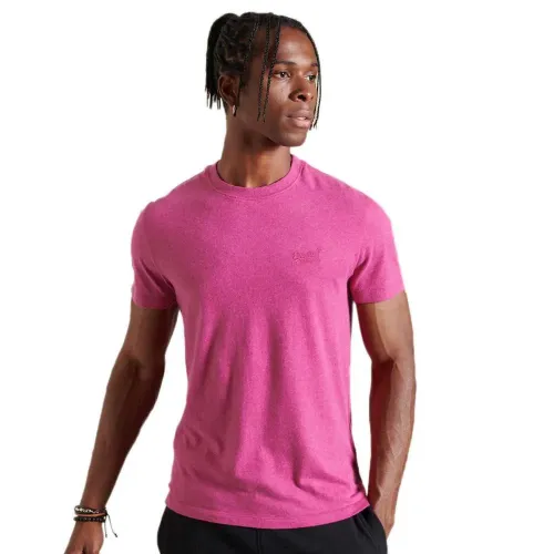 슈퍼드라이 빈티지 로고 Embroidered 반팔 티셔츠 138192462