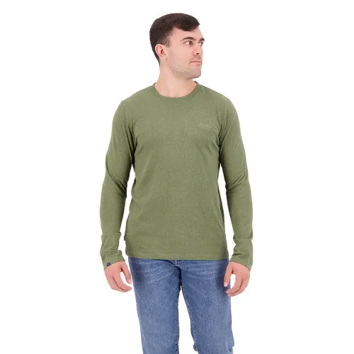 슈퍼드라이 빈티지 Logo Embroidered 긴팔 티셔츠 138561272