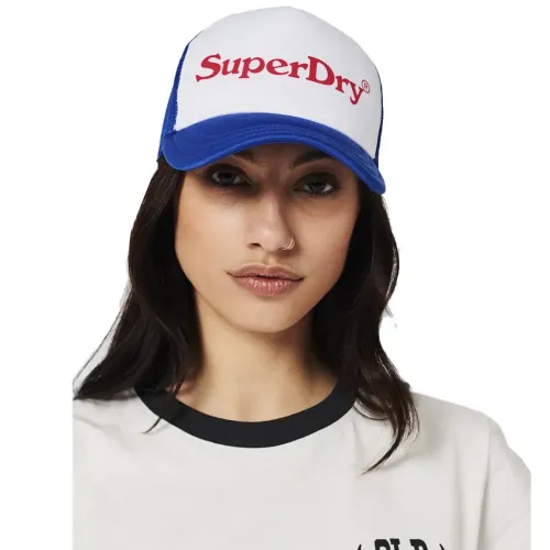 슈퍼드라이 빈티지 Graphic Trucker 모자 138566519