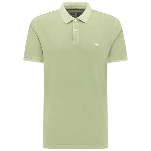 LEE Garment Dye 반팔 폴로 셔츠 138592695
