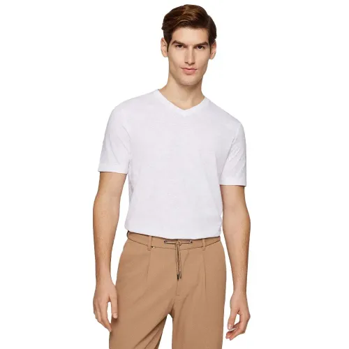 보스 Tilson 60 반팔 V넥 티셔츠 138696596