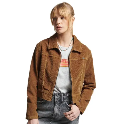 슈퍼드라이 빈티지 Cropped Cord 자켓 138714002