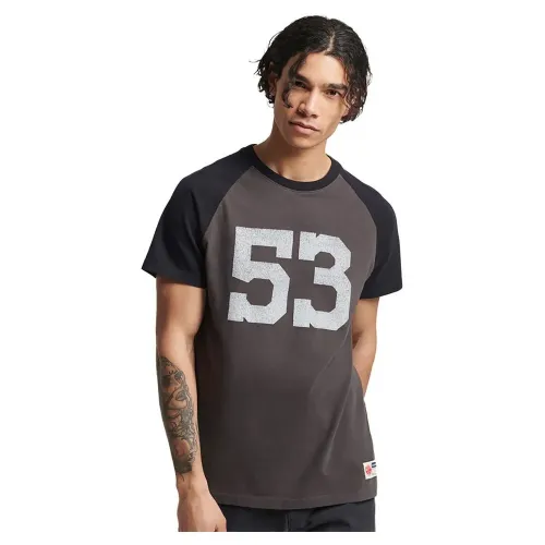 슈퍼드라이 빈티지 Field College 티셔츠 138845615