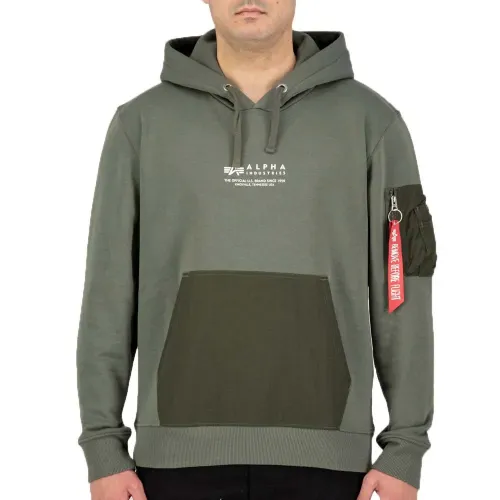알파 인더스트리 Nylon Pocket 후드티 138947499