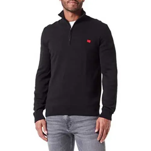 휴고 보스 San Quintus C 하프 지퍼 스웨터 138958244