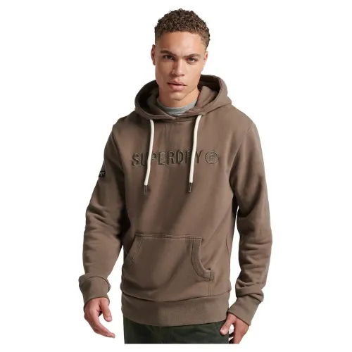 슈퍼드라이 빈티지 Corp 로고 Work 후드티 139030008