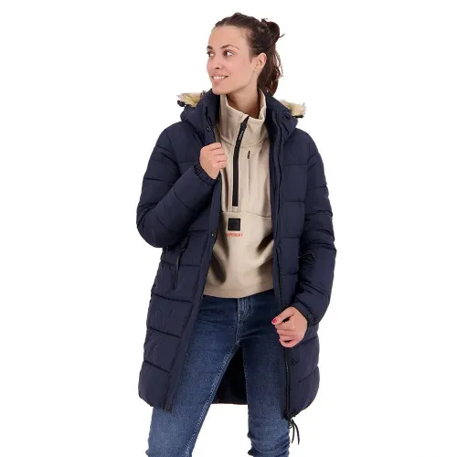 슈퍼드라이 빈티지 Hooded Mid Layer Mid 자켓 139030067