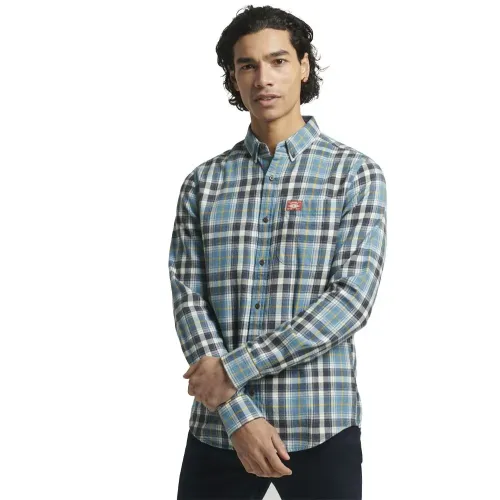 슈퍼드라이 빈티지 Lumberjack 긴팔 셔츠 139030235