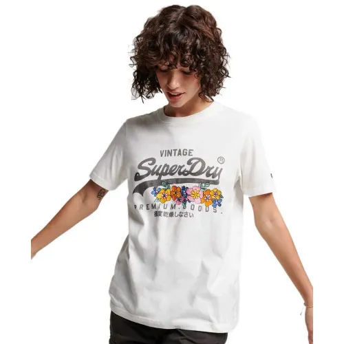 슈퍼드라이 빈티지 Vl Prem G Floral 티셔츠 139498557