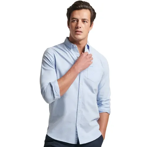 슈퍼드라이 Cotton Oxford 긴팔 셔츠 139530879
