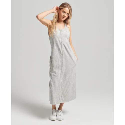 슈퍼드라이 빈티지 Jersey Button 원피스 139531017