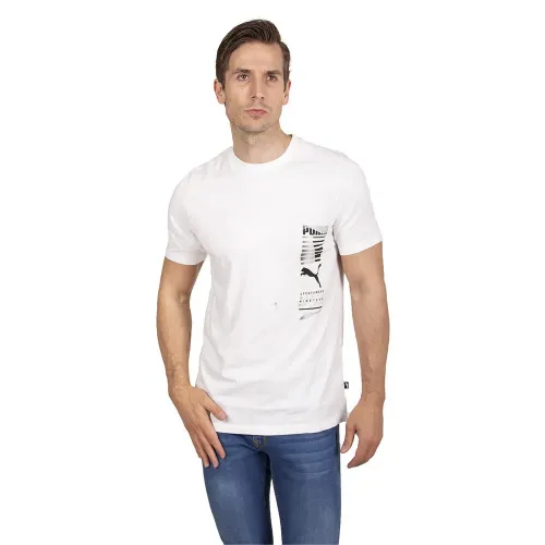 푸마 Graphics Multicolor 반팔 티셔츠 139554023