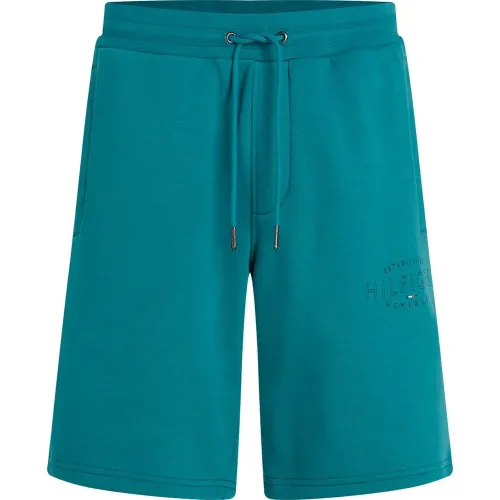 타미힐피거 Curve 로고 운동복 반바지 139612390