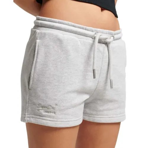 슈퍼드라이 빈티지 Logo Embroidered 운동복 반바지 139623238