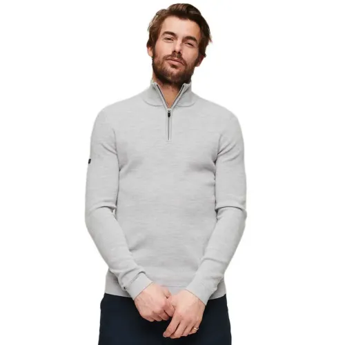 슈퍼드라이 Studios Merino Henley 스웨터 139680071