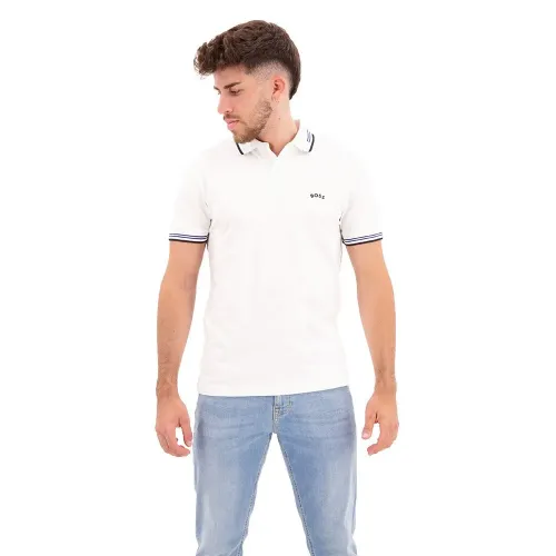 보스 Paul Curved 반팔 폴로 셔츠 139685747