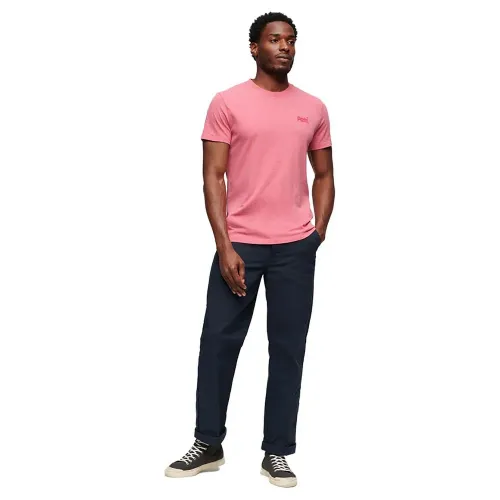 슈퍼드라이 빈티지 로고 Embroidered 반팔 티셔츠 139741620