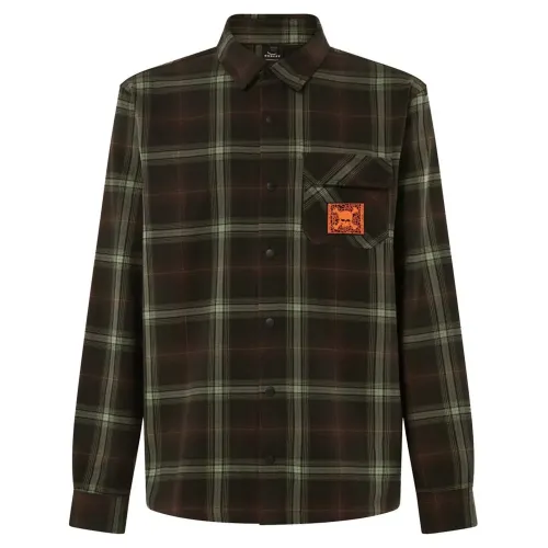오클리 APPAREL TC Skull Flannel 긴팔 셔츠 139743289