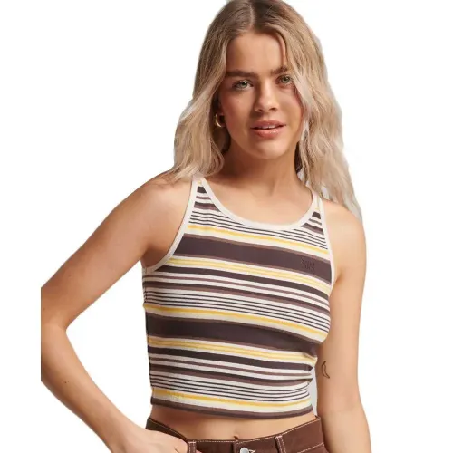 슈퍼드라이 빈티지 Stripe 나시 상의 139780753