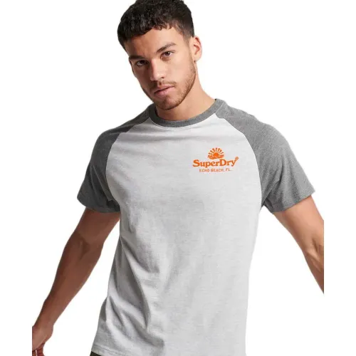 슈퍼드라이 빈티지 Venue Neon Raglan 반팔 티셔츠 139780768