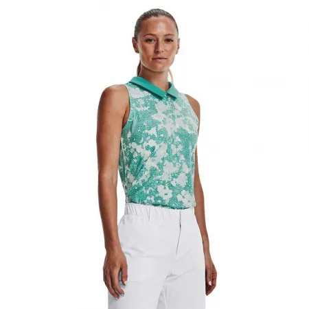 언더아머 GOLF Zinger Rise 여성 나시 폴로셔츠 139846083