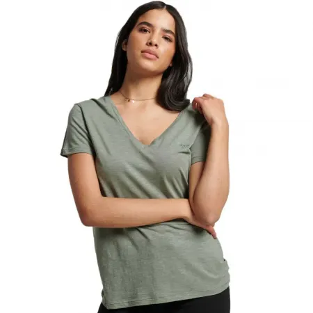 슈퍼드라이 Studios Slub Embroidered 반팔 V넥 티셔츠 139858709