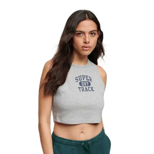 슈퍼드라이 Athletic 에센셜 Waffle 나시 상의 139955577