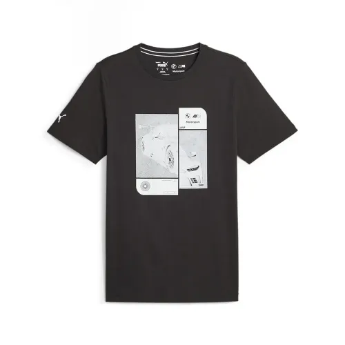 푸마 BMW MMS Ess Car Graphic 반팔 티셔츠 139963816