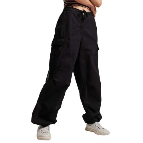 슈퍼드라이 빈티지 Baggy Parachute 카고 팬츠 140047910