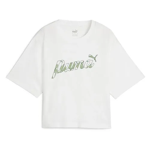 푸마 Ess+ Blossom 그래픽 반팔 티셔츠 140130882