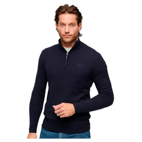 슈퍼드라이 Essential Embroidered Henley 긴팔 티셔츠 140140684