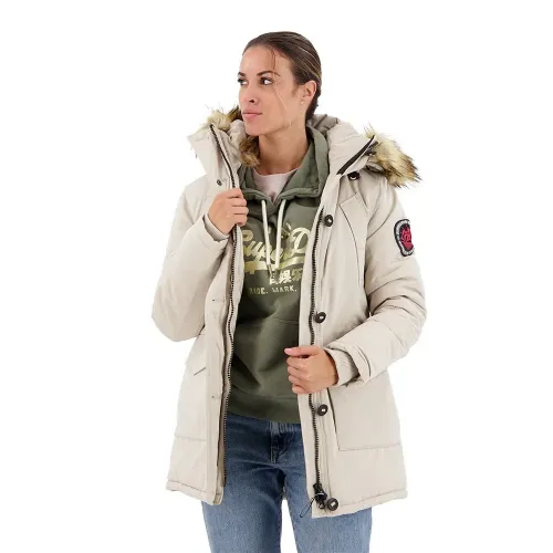 슈퍼드라이 Everest Faux Fur 파카 140140735