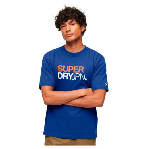 슈퍼드라이 Sportswear 로고 Loose 반팔 티셔츠 140140957