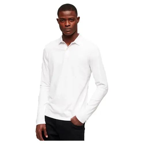 슈퍼드라이 Studios Jersey 긴팔 폴로셔츠 140140972