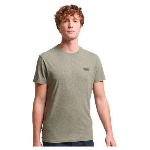 슈퍼드라이 빈티지 로고 Embroidered 반팔 티셔츠 140141057