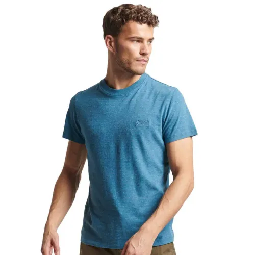 슈퍼드라이 빈티지 로고 Embroidered 반팔 티셔츠 140158130