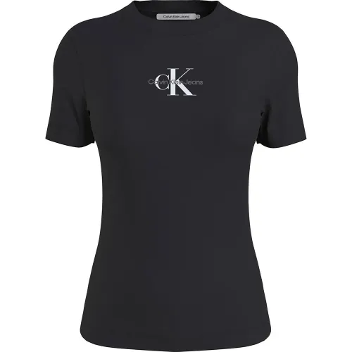 캘빈클라인 Monologo Slim Fit 반팔 티셔츠 140162882