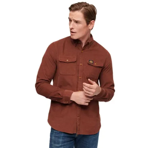 슈퍼드라이 Trailsman Cord 긴팔 셔츠 140194111