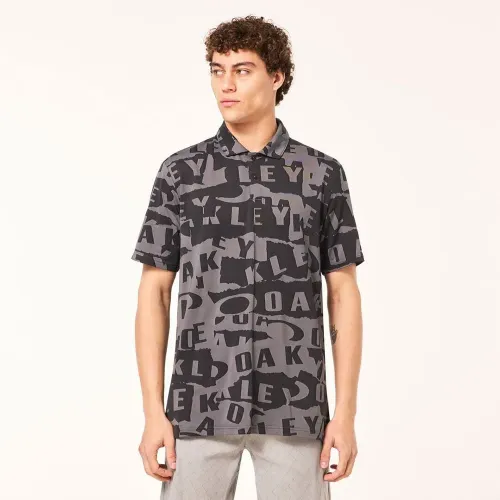 오클리 APPAREL Ransom Jacquard 반팔 폴로 셔츠 140223587