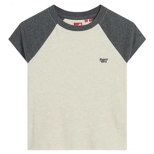 슈퍼드라이 에센셜 Logo Raglan 반팔 티셔츠 140312776