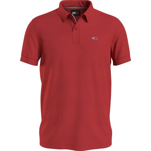 타미힐피거 Slim Placket Ext 반팔 폴로 셔츠 140372914