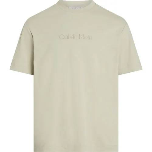 캘빈클라인 Comfort De보스ed Logo 반팔 티셔츠 140378948