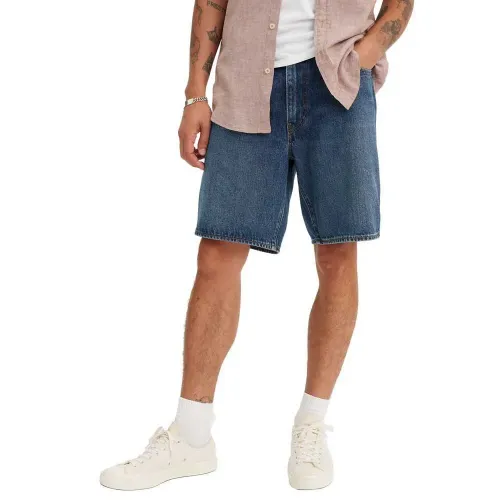 리바이스 468 Stay Loose Regular Waist 데님 반바지 140388373