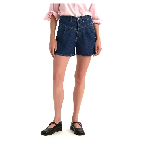 리바이스 Featherweight Mom 데님 반바지 140388474