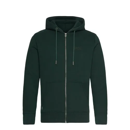 슈퍼드라이 Essential 로고 풀지퍼 스웨터 140445707