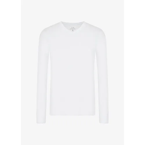 아르마니익스체인지 8NZM99 ZJA5Z 긴팔 V넥 티셔츠 140464067