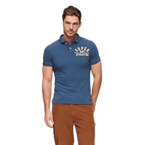 슈퍼드라이 빈티지 Athletic 반팔 폴로 셔츠 140473824