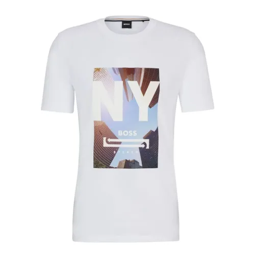 보스 Tiburt 511 반팔 티셔츠 140534148