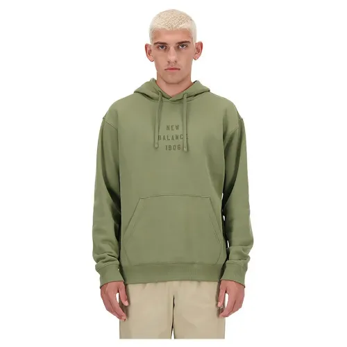 뉴발란스 Iconic Collegiate 그래픽 후드티 140541522