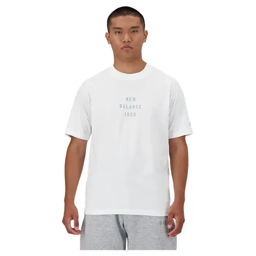 뉴발란스 Iconic Collegiate 그래픽 반팔 티셔츠 140541526